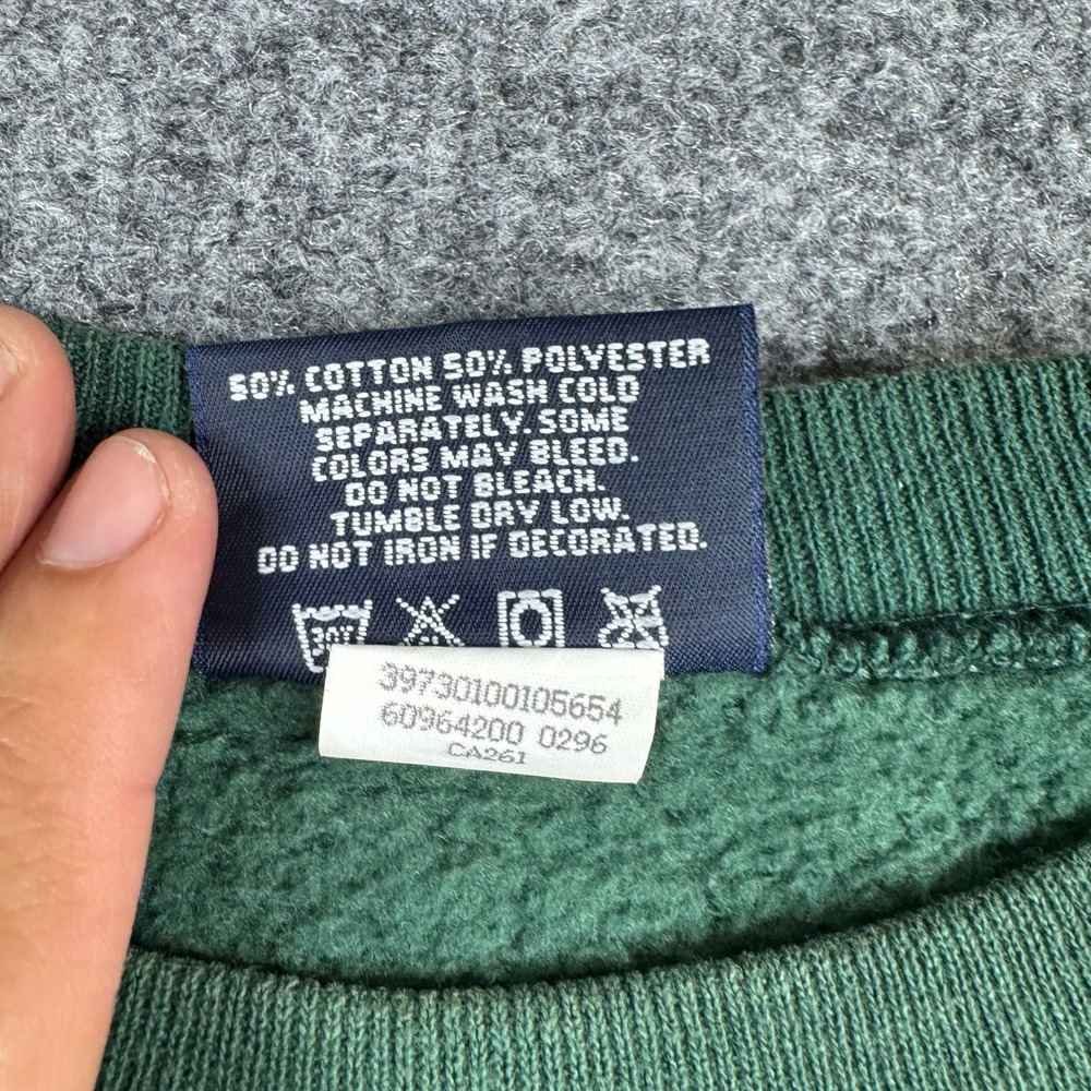 Jansport Sweatshirt Mens Size M Green Ohio University Alumni USA Made Vintage - Picture 4 of 8